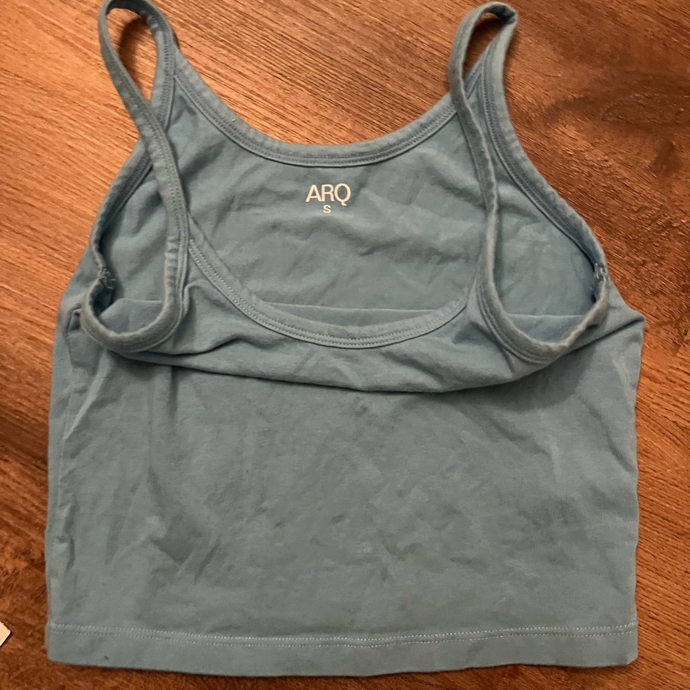 ARQ baby blue tank top